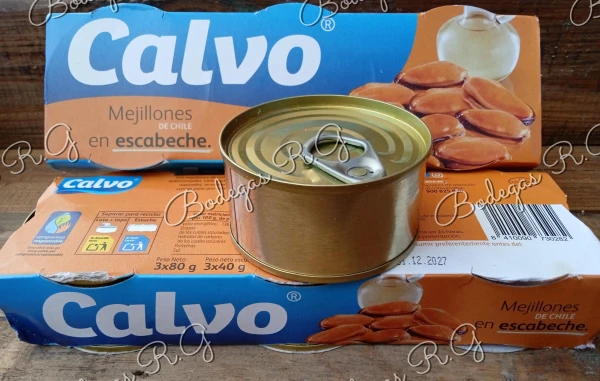 Mejillones en escabeche's foto | Bodegas R.G |  BizneCubano