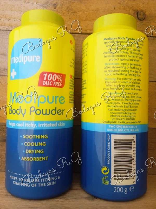 Talco medicinal's foto | Bodegas R.G |  BizneCubano